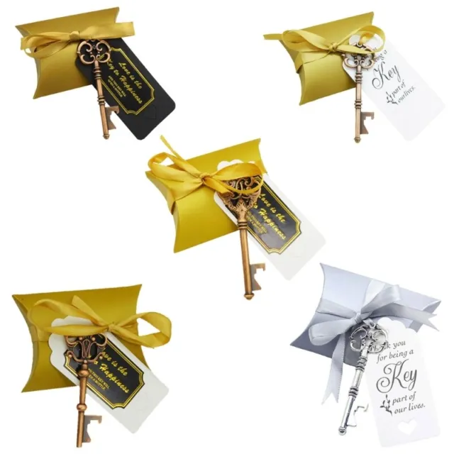 Wedding Candy Box with Key Bottle Opener Decorative Organization