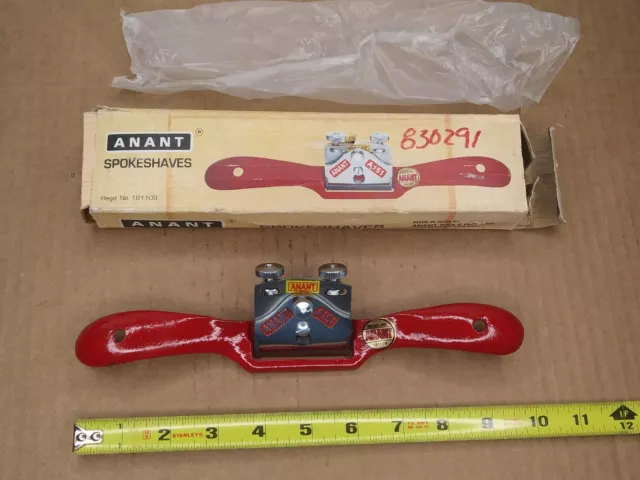 Iv602 Anant No. A151  Adjustable Spoke  Shave With Box Made In India