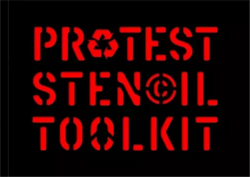 Patrick Thomas Protest Stencil Toolkit (Poche)