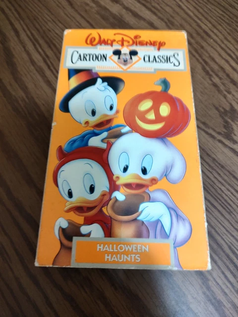 DISNEY'S CARTOON CLASSICS VHS, Halloween Haunts $750.00 - PicClick