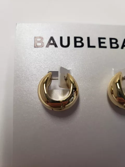 BaubleBar Greer Hoops EARRINGS 2