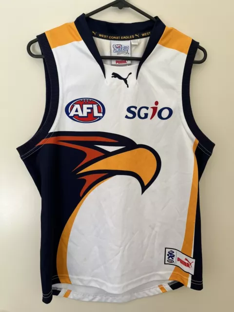 West Coast Eagles Clash Guernsey Jersey AFL Puma Retail Small