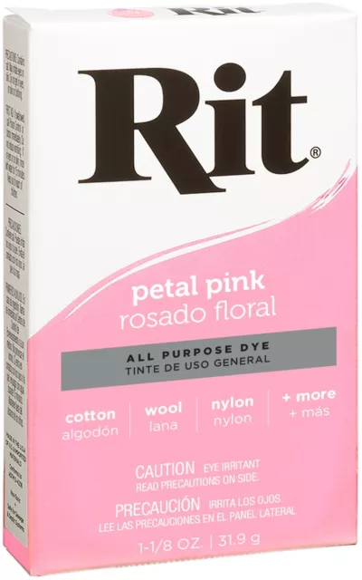 Rit Dye Powder-Petal Pink 3-7