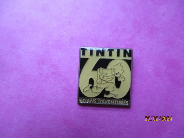 Pin's Folies ️ Vintage BD Comics Corner Coinderoux Tintin Hergé Signe