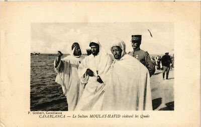 CPA ak morocco casablanca-sultan moulay Hafid - (213420)