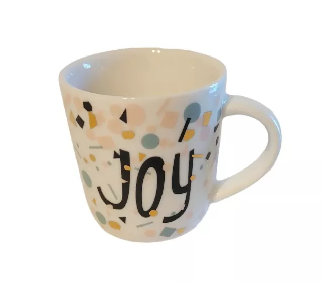 Starbucks Coffee JOY Confetti Demitasse Espresso Mini Mug Cup 3oz 2017 NWT