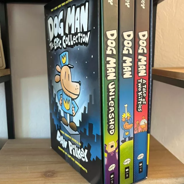 Dog Man: The Epic Collection (Dog Man Series #1-3 Boxed Set)