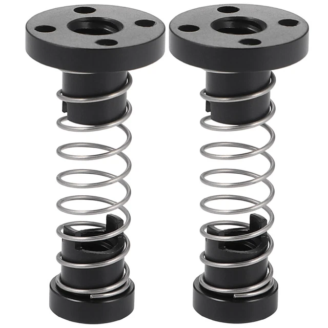 2pcs Plomb et Écrou 3d Imprimante Plomb Printemps Chargé Écrou