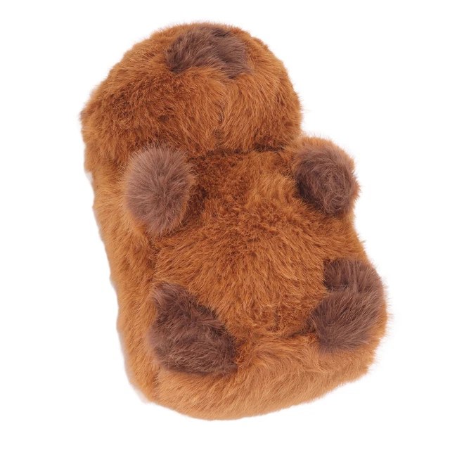 Kawaii Capybara Pantoufles Hiver Intérieur Maison Chaussures