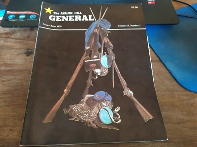 AVALON HILL GENERAL BOARD WARGAME MAGAZINE 15-1978 VINTAGE 