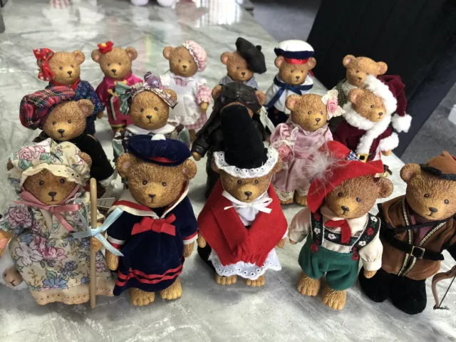 Russ Teddy Town Bears Job Lot x 16 Bears