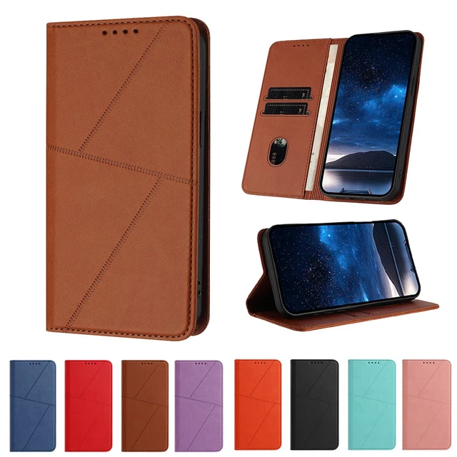 Custodia A Portafoglio In PU Per ZTE Blade (A52, A53, A73, V40S, V60, A75) – Vari Colori