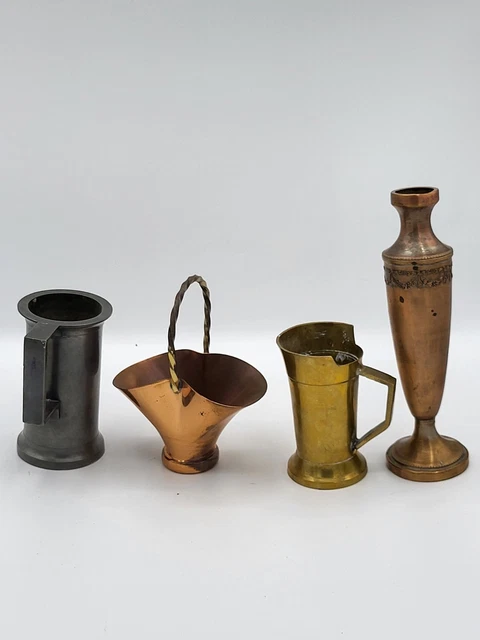 Pichet aiguière Doré Cuivre/Laiton Floral,Végétal