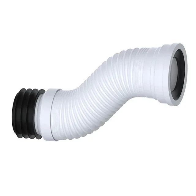 FLEXIBLE WC PAN CONNECTOR FLEXI TOILET WASTE 4 110MM 330 900mm FLEXIBLE WC PAN CONNECTOR FLEXI TOILET WASTE 4 110MM 330 900mm
