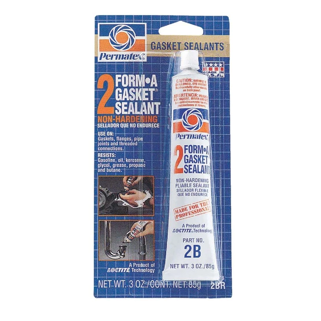 Permatex 3 Oz. No. 2 Form-A-Gasket Sealant 80016 Pack of 12 PERMATEX 80016