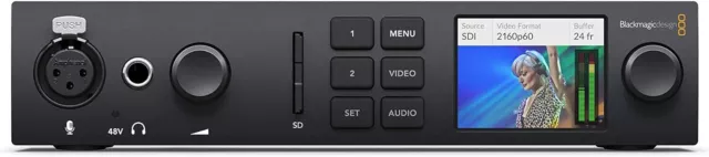 Blackmagic Design UltraStudio 4K Mini Capture and Playback Unit, Black Blackmagic Design UltraStudio 4K Mini Capture and Playback Unit, Black
