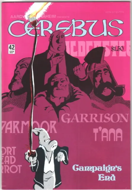 Cerebus the Aardvark Comic Book #42 AV 1982 VERY HIGH GRADE UNREAD NEW