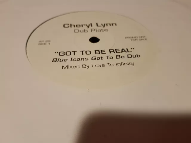 Cheryl Lynn - Got To Be Real / Guarantee For My Heart (10", Promo)