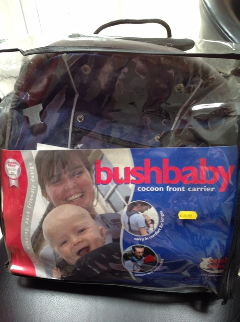BUSH BABY CARRIER Cocoon Keep Baby Happy And Saves Your Back 18.00 PicClick UK
