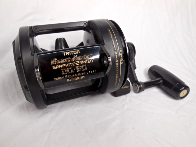 SHIMANO TRITON BEAST MASTER 20/30 GRAPHITE 2-SPEED LEVER