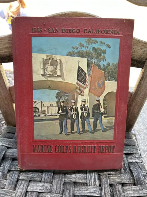 1965 Marine Corps Recruit Depot MCRD San Diego USMC Yearbook Plt. 201