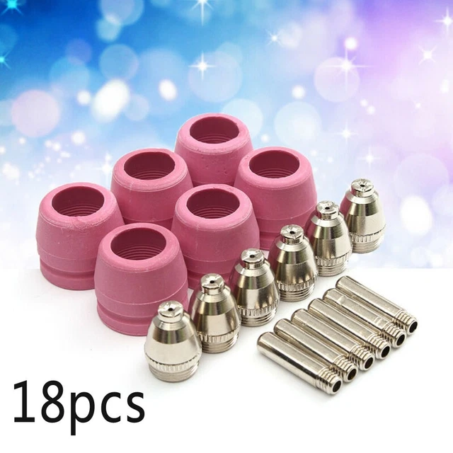 Parti soggette a usura al plasma 18 pezzi/set AG60 CUT50F cutter guscio per targa in ceramica