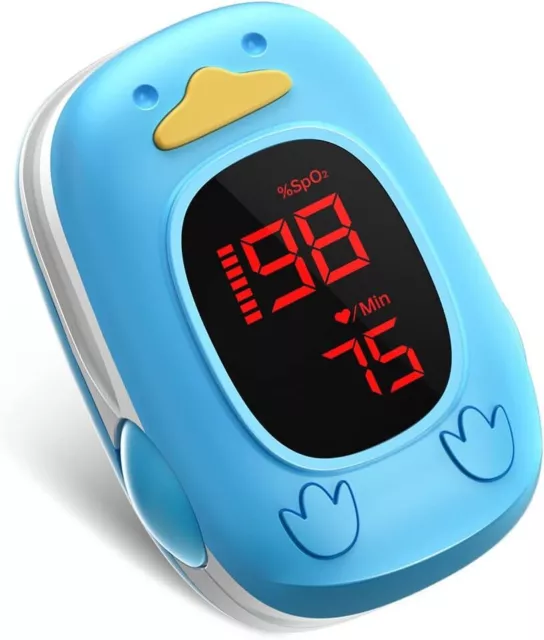 Kinder Fingerpulsoximeter Pulsoximeter Pulsoxymeter Oximeter Puls Blut Sauerstof