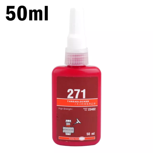 50ML Newest-LOCTITE 271 HIGH STRENGTH THREADLOCK ALL-METAL- ADHESIVE-GLUE New