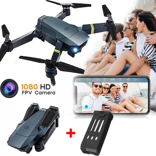 RC Drone 4K HD Camera FPV Wifi Aircraft Foldable Cooligg Quadcopter Selfie Toys