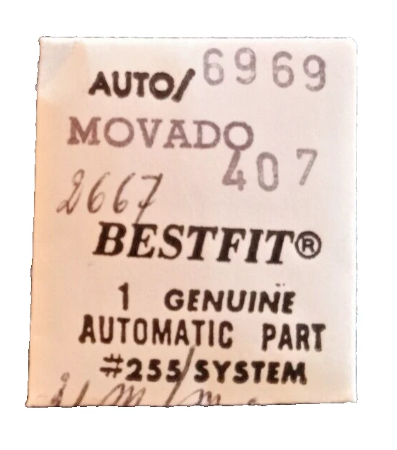 ZENITH 408 MOVADO 405 407 408 DRIVE WHEEL RING HT watch part