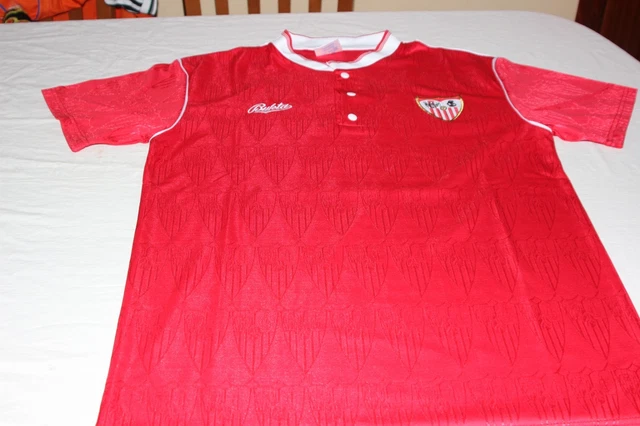 Maillot Vintage Officiel Sevilla FC Joma Taille XXL - Nº1 Caballero, Bon état Général