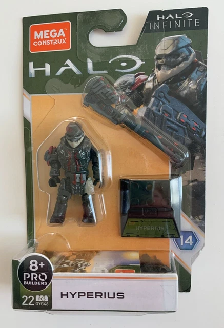 Hyperius Infinite FIGURINE HYPERIUS MEGA Construx Halo Infinite Heroes Series 14 GYG46 ...