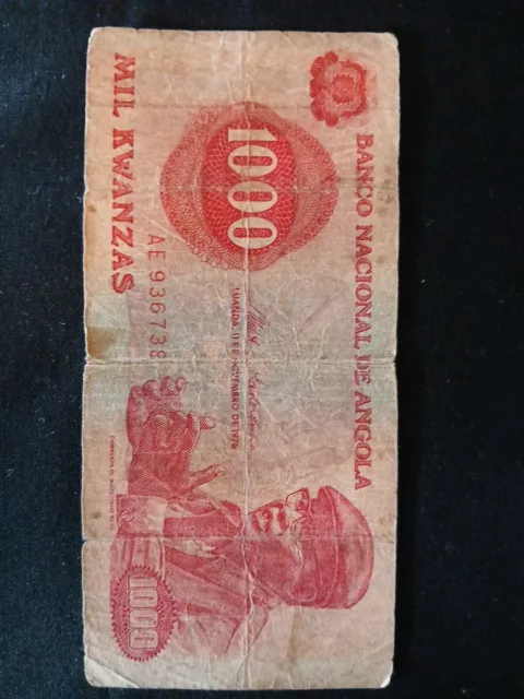 1976 Angola 🇦🇴 1000 Kwanzas