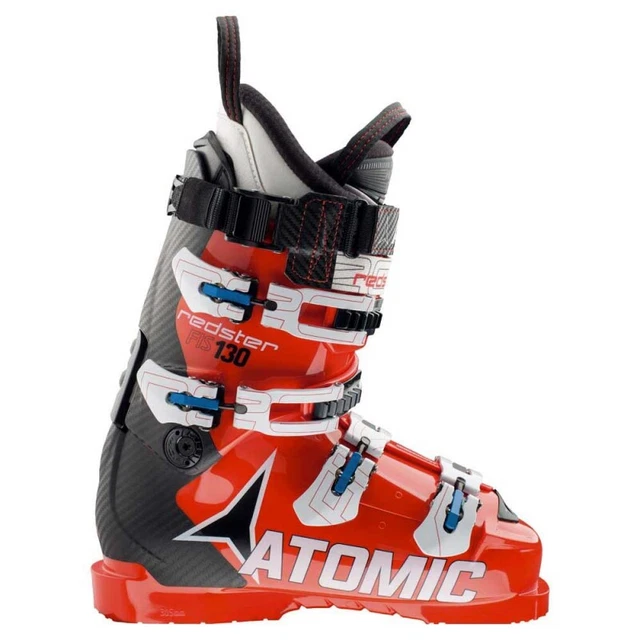 Atomic Redster FIS 130 Herren Skischuhe 22.0/22.5 Rot/Schwarz