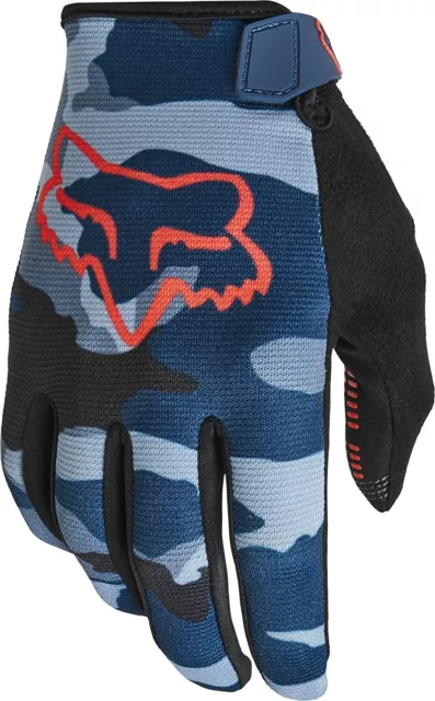 Fox Racing Ranger Handschuh Mountainbiken MTB tarnfarben blau neu L (groß)