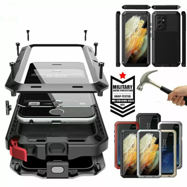 AICase Armor Metal Case Shockproof Case For Samsung Galaxy S20+ Plus S20 Ultra