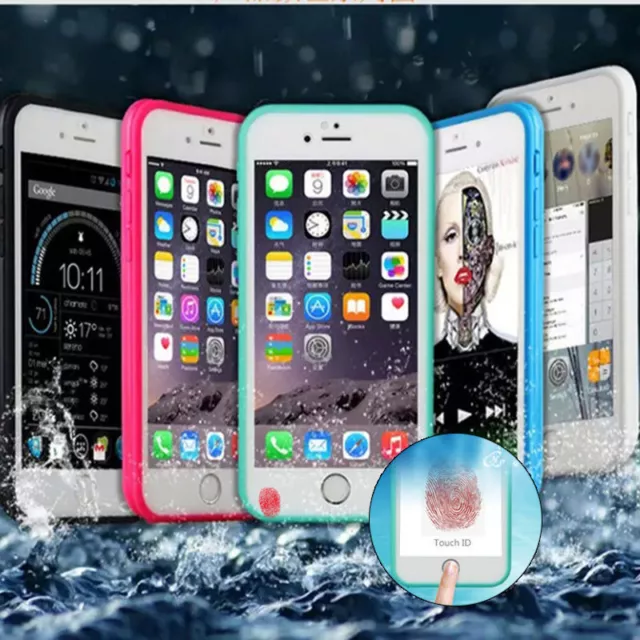 Dirt Shock Proof 360° Full Body Protective Case Cover For iPhone 5 6 7/8 plus X