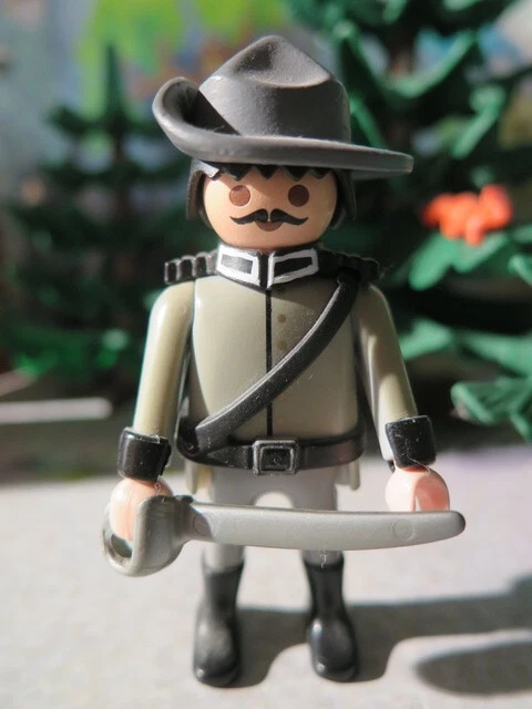 Set De 2 Soldats Playmobil Afrique Schutztruppe – Colonial, Custom, Rare