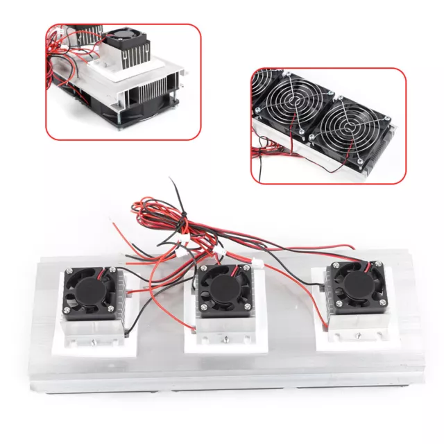 210W Semiconductor Peltier Cooler Air Cooling Refrigeration DIY  3-Chip