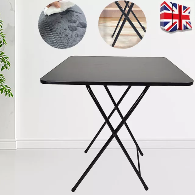 Folding Dining Table Compact Kitchen Dorm Table Space Saving Square/Rectangle