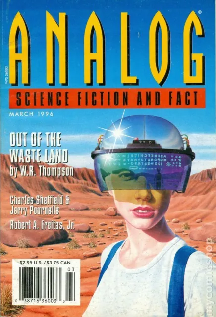 Analog Science Fiction/Science Fact Vol. 116 #4 VG 4.0 1996 Stock Image