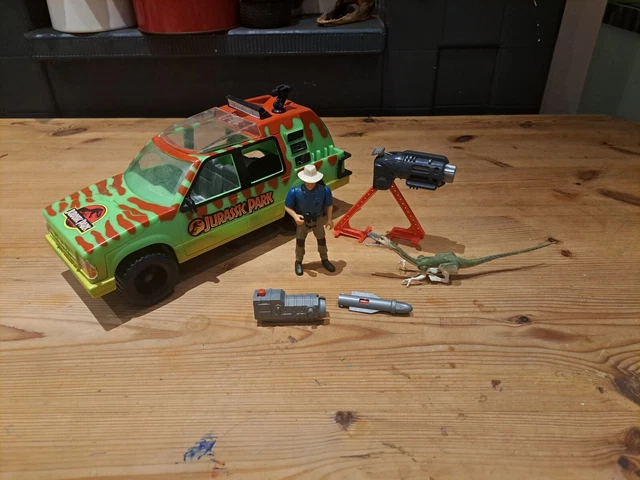 JURASSIC PARK JEEP The Lost World 1993 Kenner Véhicule EUR 17,70