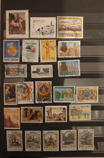 Timbres Italie Tourisme 1961-2021 (oblitérés et neufs)