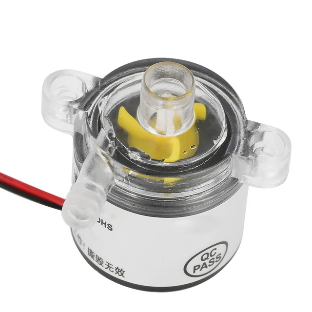 1pc Mini 12V DC 6W Food Grade Submersible Brushless Water Pump 2L/min Portable✿