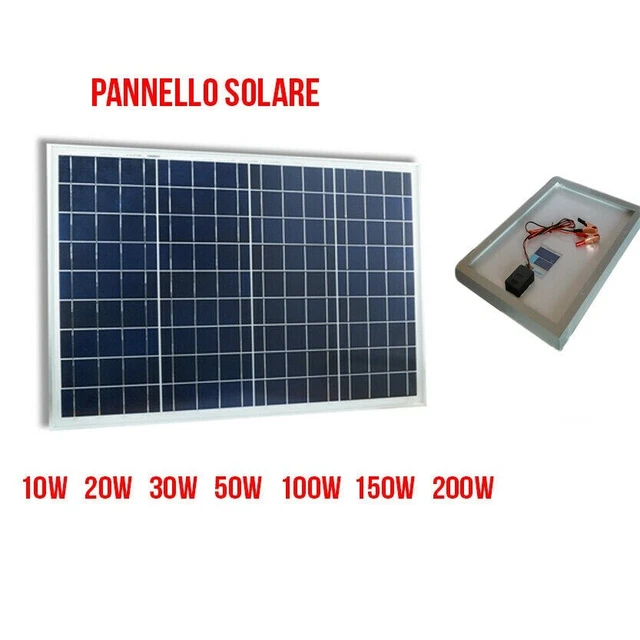 Panneau Solaire Photovoltaïque 100W Générique - Neuf