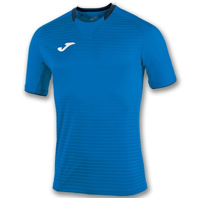 Academy JOMA ACADEMY IV Maglia Calcio Running Allenamento Padel Tennis Melange Black 