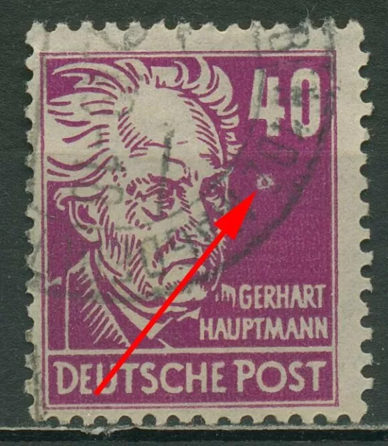 SBZ Allg. Ausgabe 1948 Persönlichkeiten mit Fleck vor dem Auge 223 gestempelt