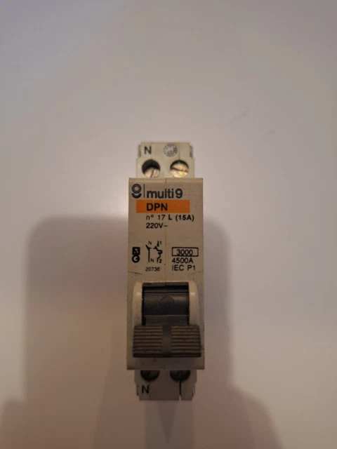 Disjoncteur De Branchement (DPN) Eaton 2 Ampères - Neuf Pour Installation électrique