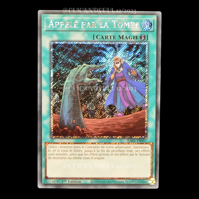 CARTE YUGIOH RA01FR057 Appelé par la Tombe CR Collectors Rare EUR 13,20 PicClick FR