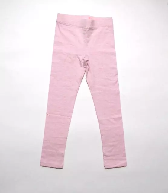 J.CREW CREWCUTS GIRLS HEATHER LIGHT PINK ELASTIC WAIST STRETCH LEGGINGS Sz 6